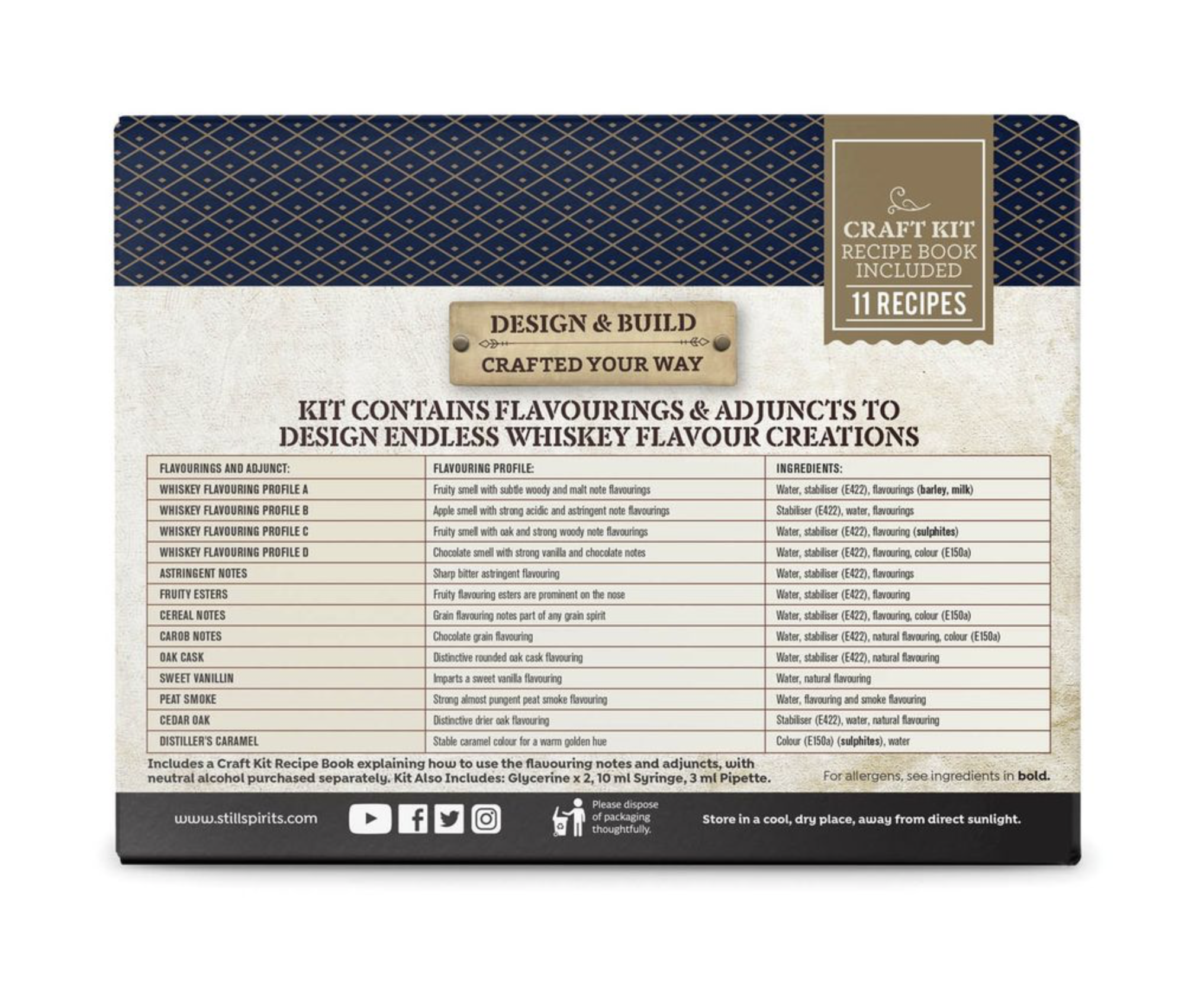 Whiskey Flavouring Craft Kit - Image 2