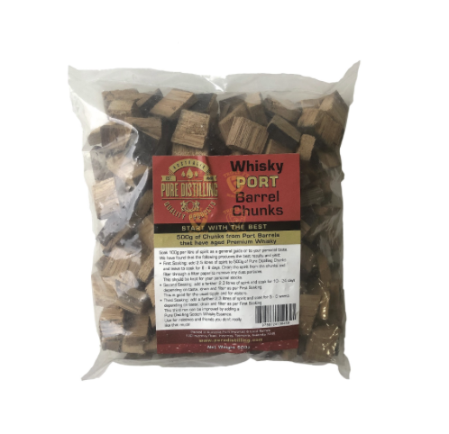 Whisky Port Barrel Chunks