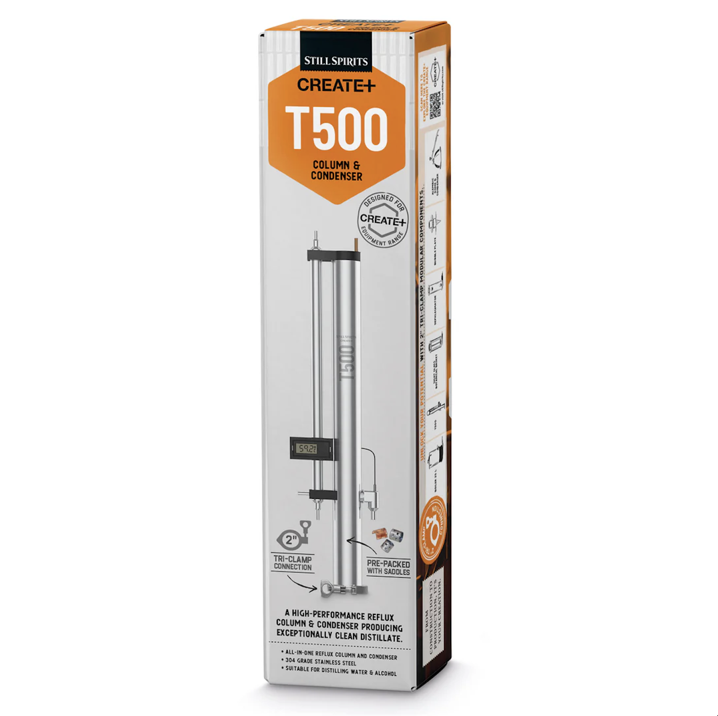 Create+ SS T500 Column & Condenser