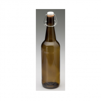 750ml Amber Flip Top Bottles