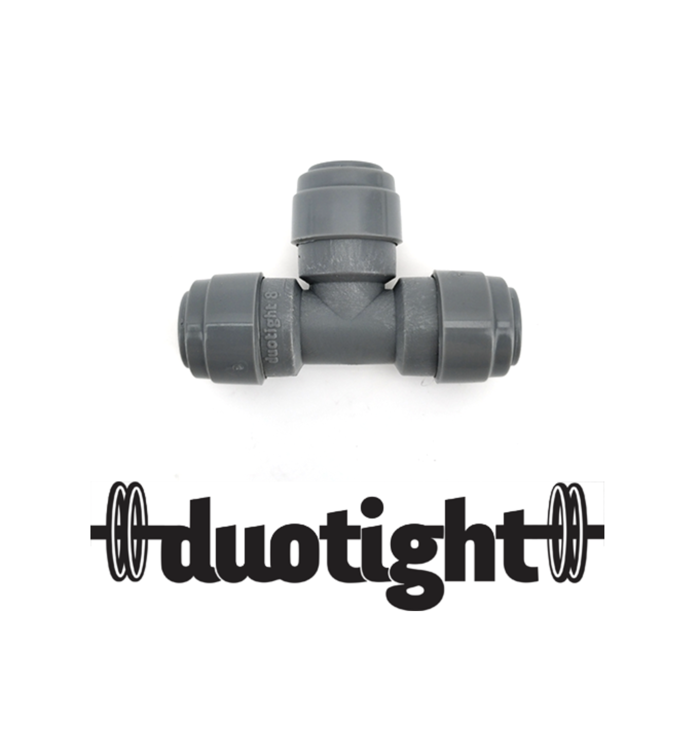 Duotight 8mm Push In Tee Piece