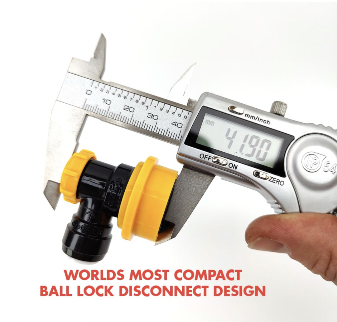 Duotight 8mm Ball Lock Disconnect Liquid - Image 2