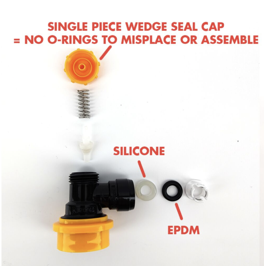 Duotight 8mm Ball Lock Disconnect Liquid - Image 8