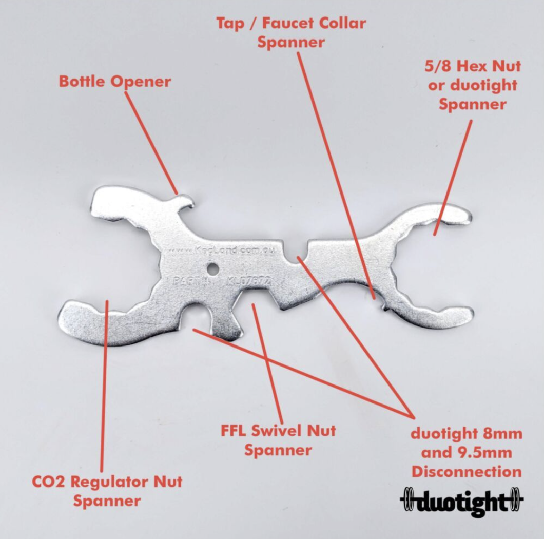 7 In 1 Faucet Tap Wrench