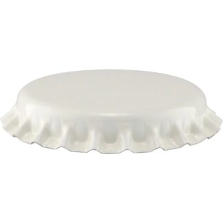 White Crown Seal Bottle Caps