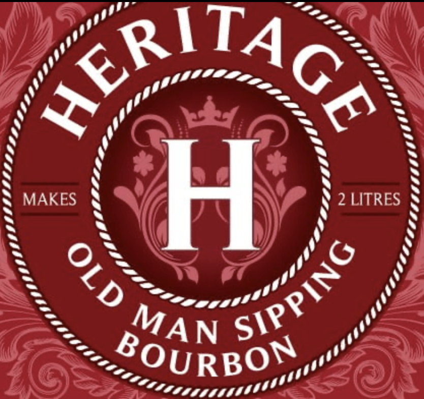 Old Man Sipping Bourbon