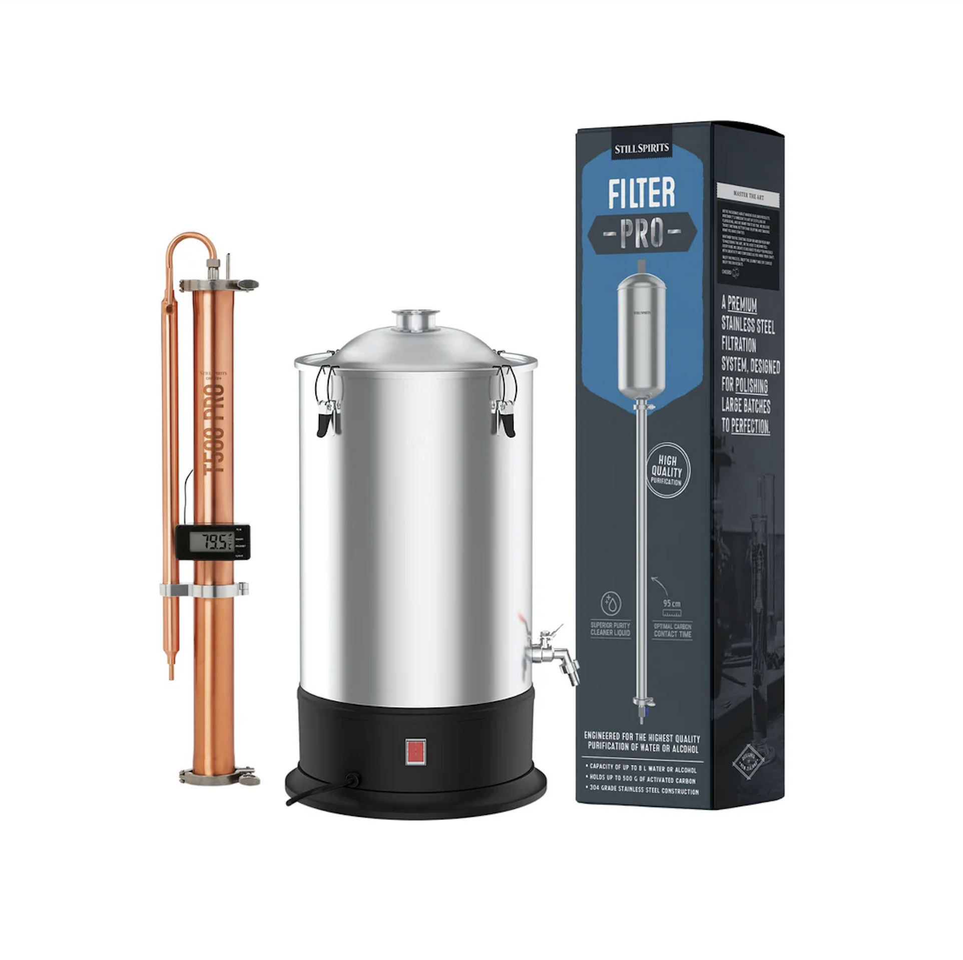 Create+ T500 Pro Distilling System & Filter Pro