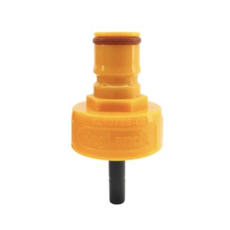 YELLOW Multi Liquid Post Plastic Carbonation Cap