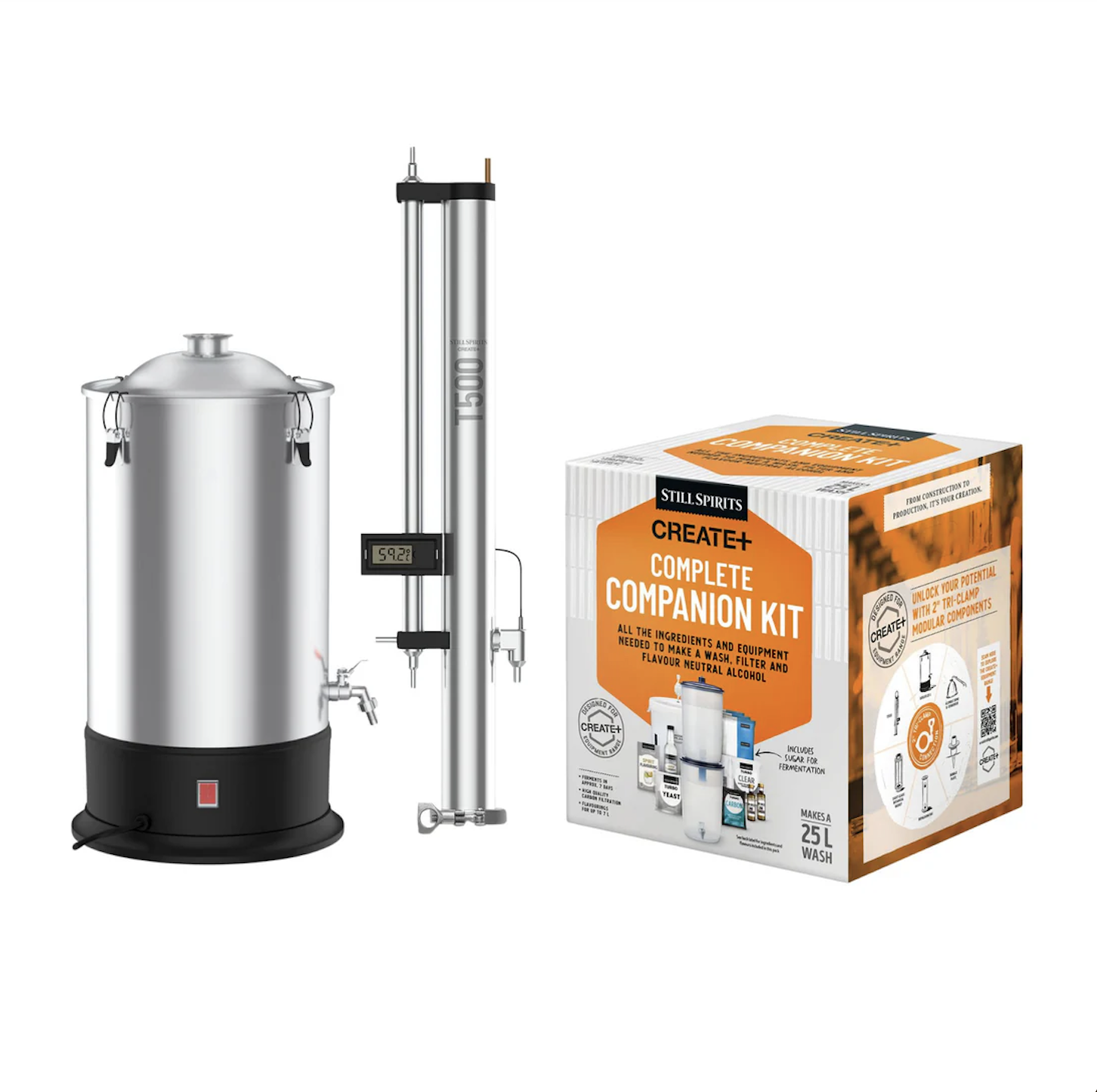 Create+ T500 Distillation System Complete