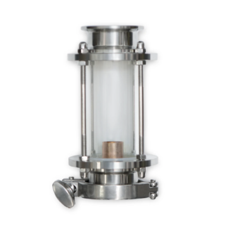 CREATE+ Sight Glass Bubble Plate for 2 inch tri-clamp distilling systems