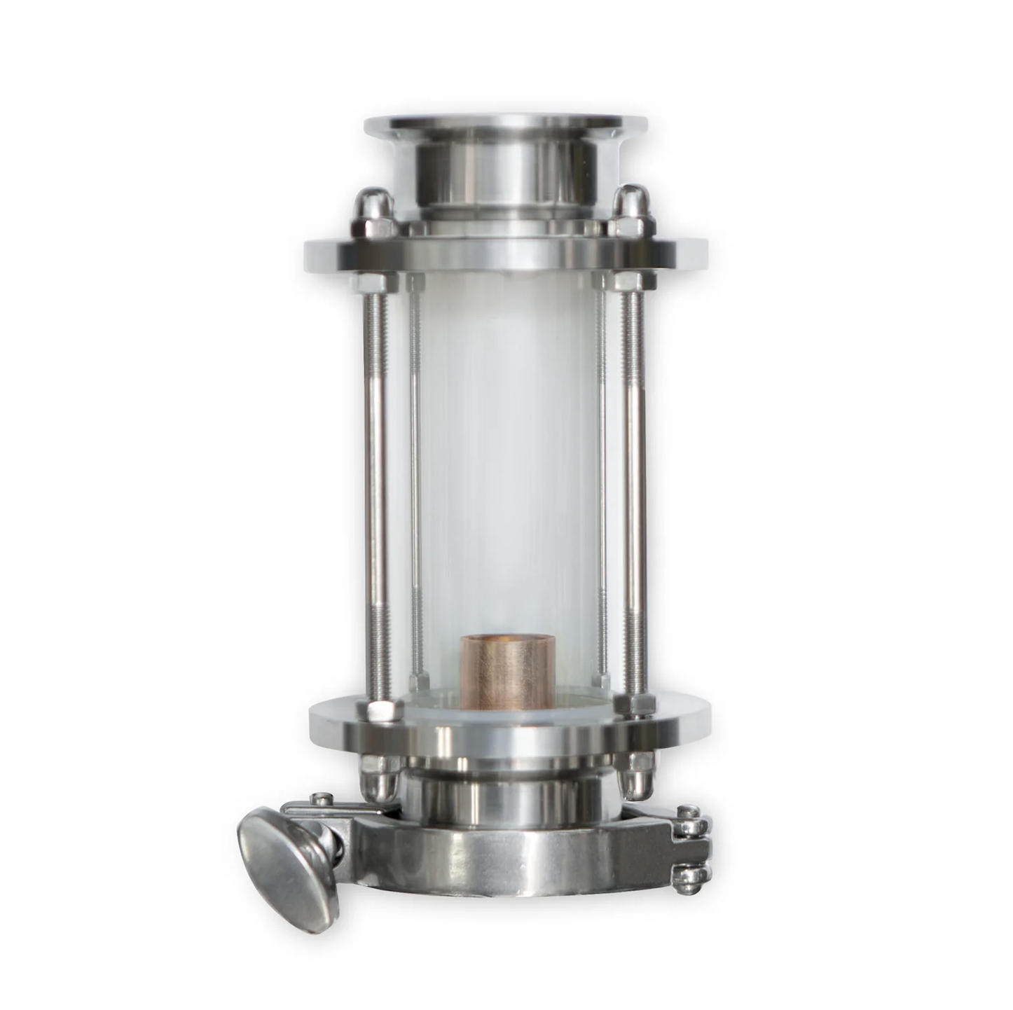 CREATE+ Sight Glass Bubble Plate for 2 inch tri-clamp distilling systems